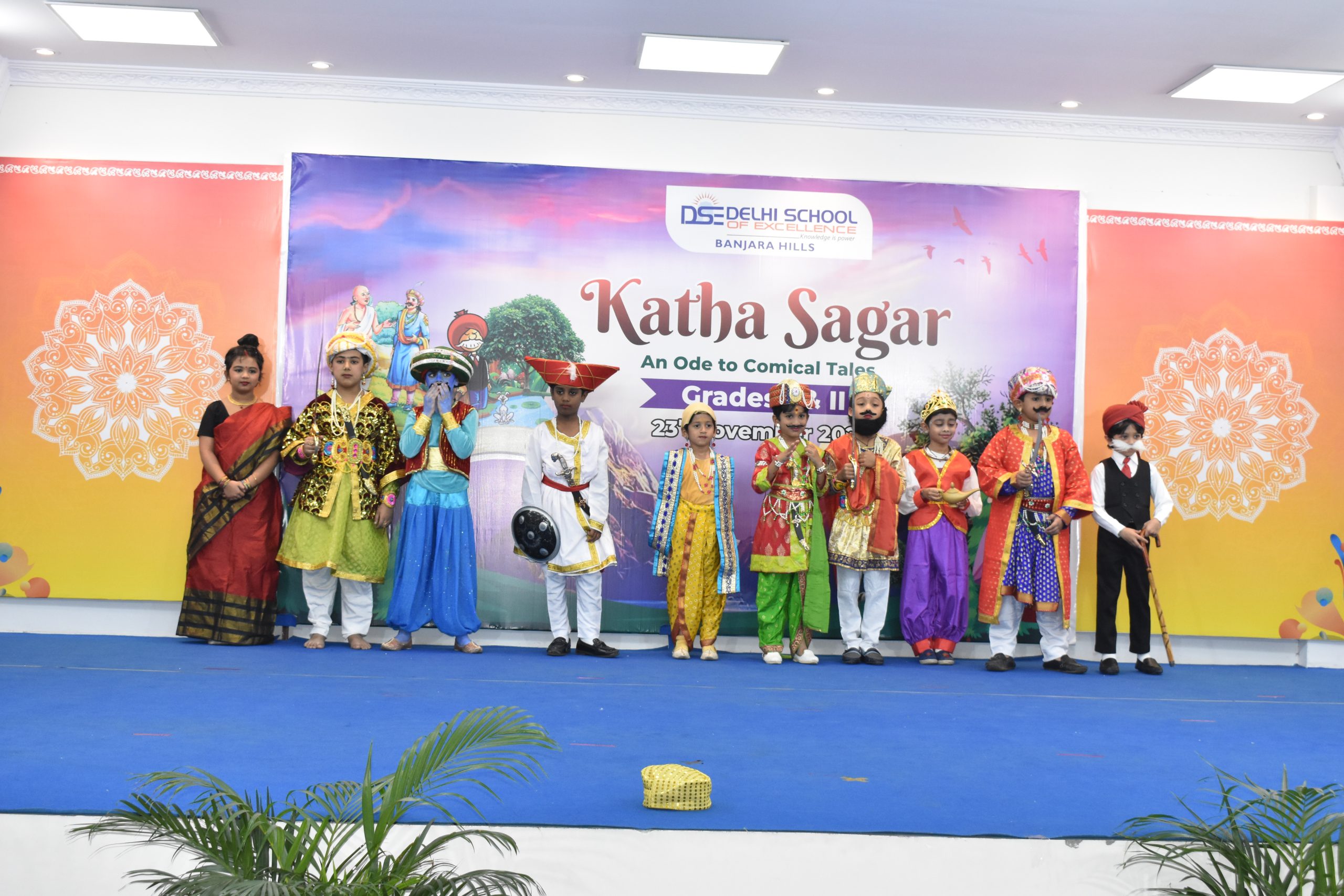 “Katha Sagar-An ode to Indian Comic Tales” – A Cultural Extravaganza-Grades 1&2